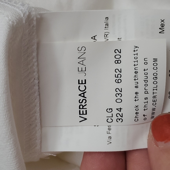 Verace white denim vest  seize 10 - Picture 8 of 11